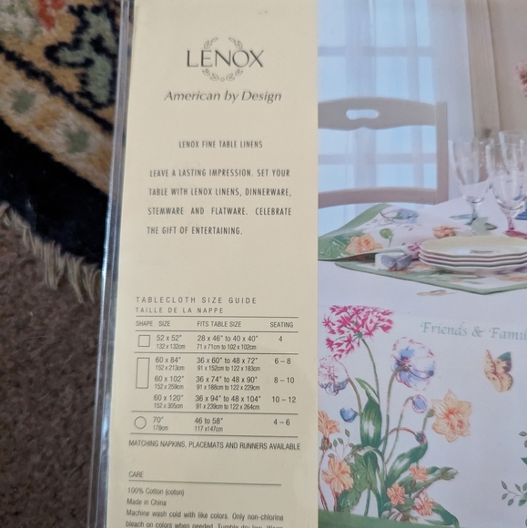 NWT Lennox Cotton Table Linen - Picture 6 of 7